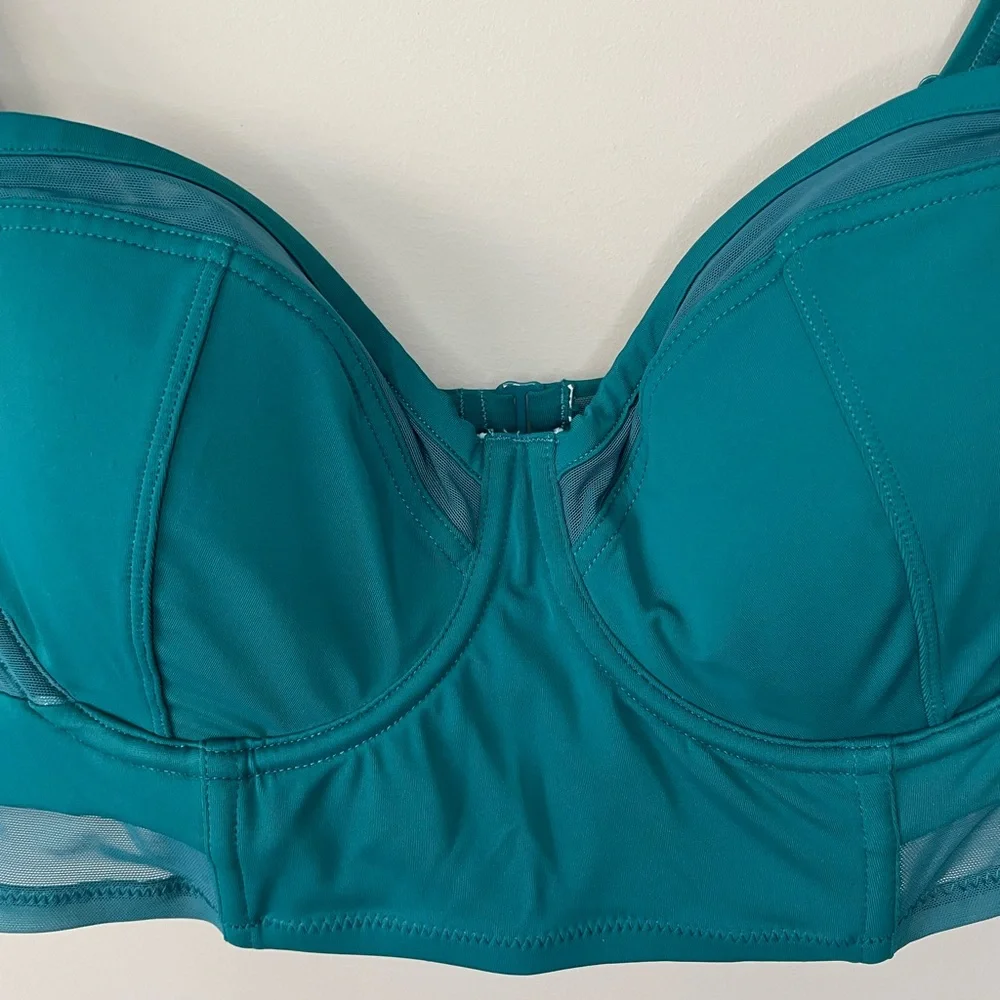 Adore me NWT mesh panel bikini top - Picture 3 of 11